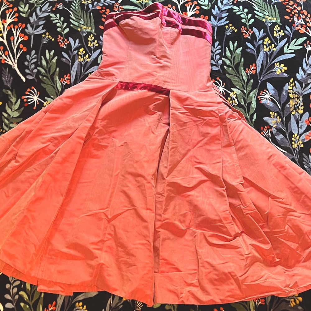 Carolina Herrera Strapless Dress